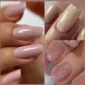 LILYCUTE 7ML Pink Glitter Nail Gel Polish Nude Natural Long Lasting Manicure Soak Off UV LED Nail Art Base Top Coat Gel Varnish 2