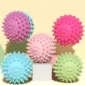 Pet Dog Toy Ball Solid Bite-Resistant Chewing Indestructible Bouncing Ball Dog Rubber Training Interactive Game Teething Ball