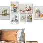 Colorful Frog Graffiti Art Canvas Paintings Abstract Animals Posters and Prints on Canvas Wall Art Picture for Living Room Decor 2