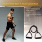 5 Levels Resistance Bands With Handles Yoga Pull Rope Elastic Fitness Exercise Tube Band For Home Workouts Strength Trainin D1z5 2