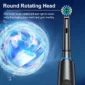 Electric Toothbrush Rotary Rechargeable Electric Toothbrush for Adults Rotating Electric Toothbrushes with 8 Soft Brush Heads 2